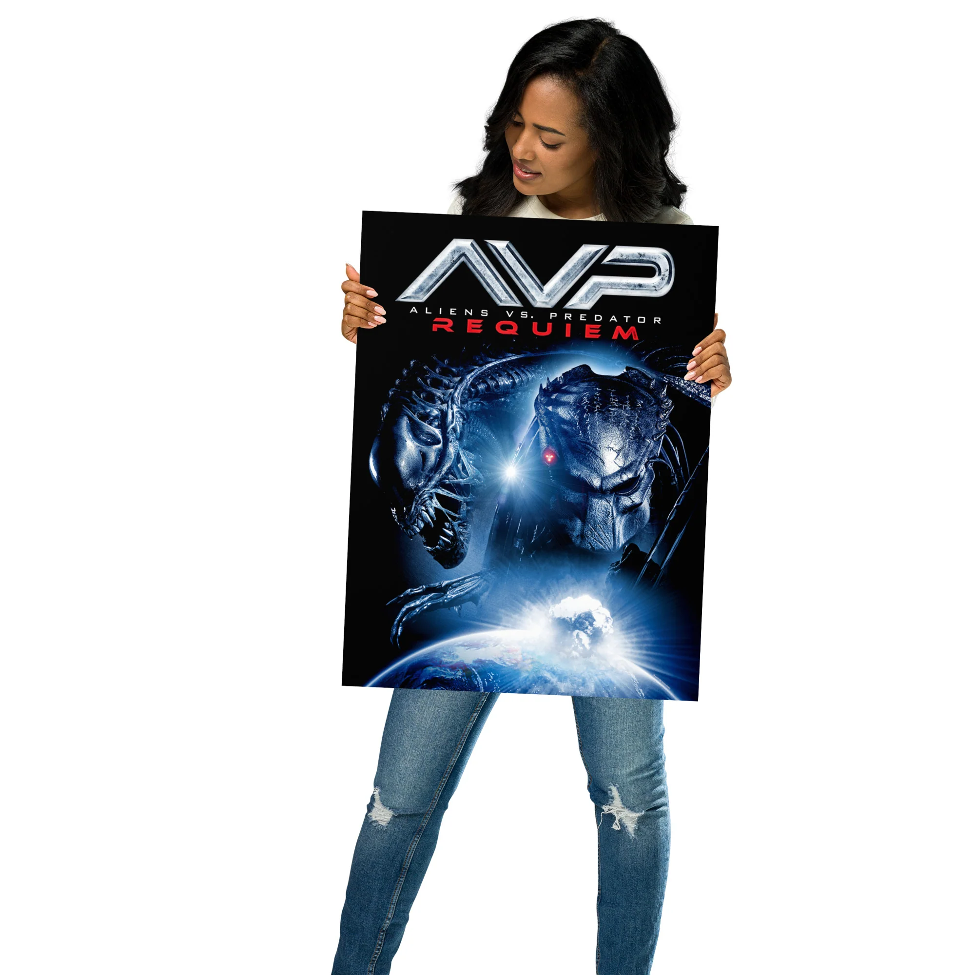 Aliens vs Predator Movie Poster - Image 2