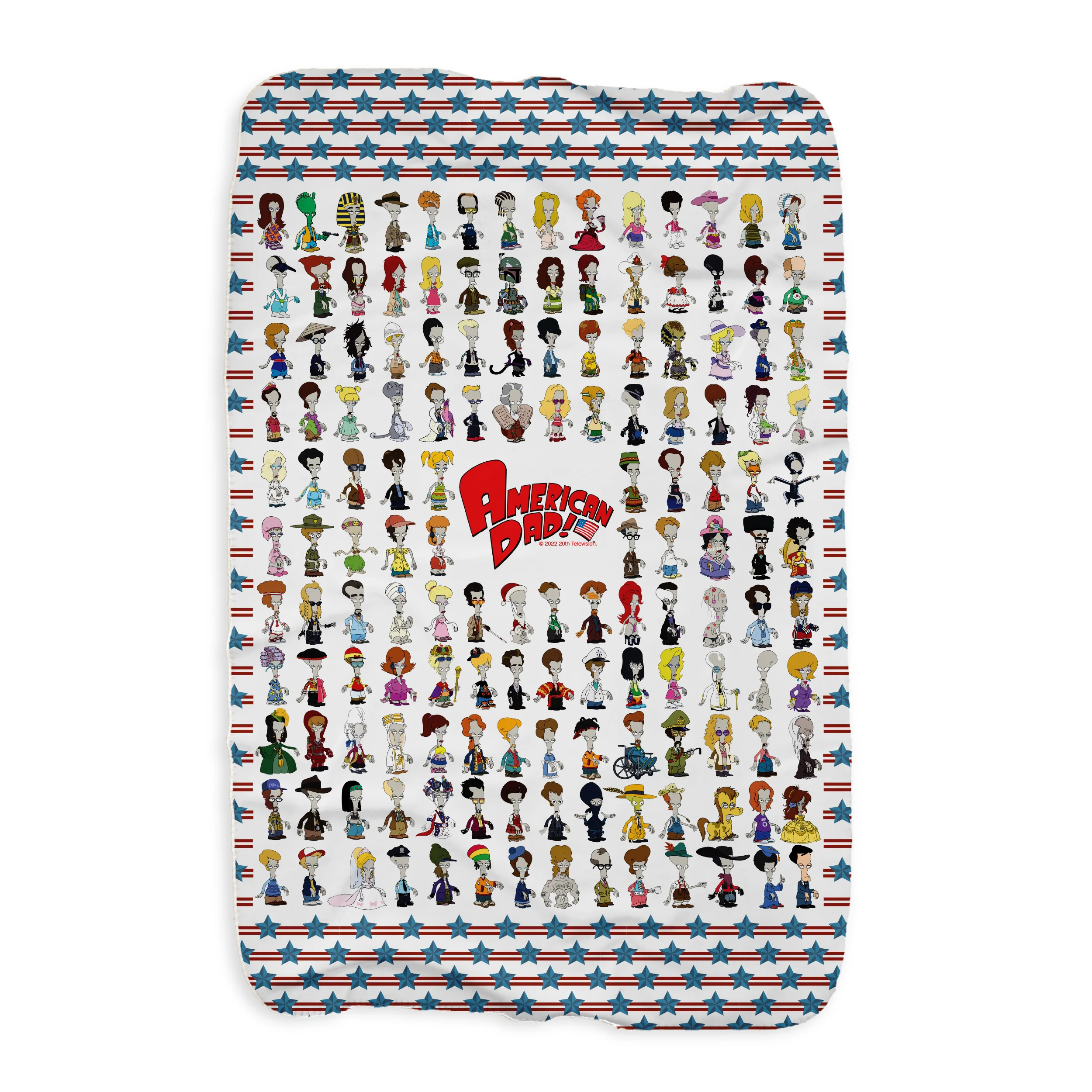 American Dad Roger Poster Sherpa Blanket - Image 3