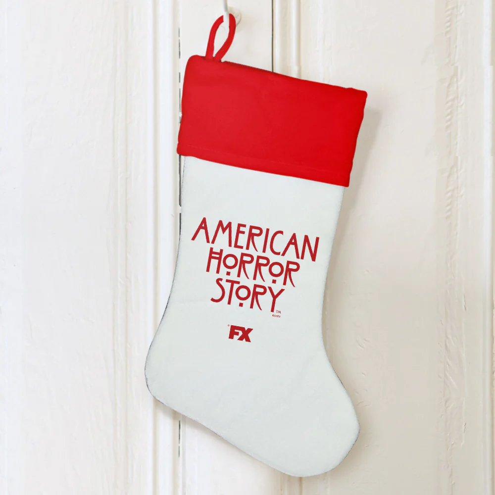 American Horror Story Stacked Logo Stocking