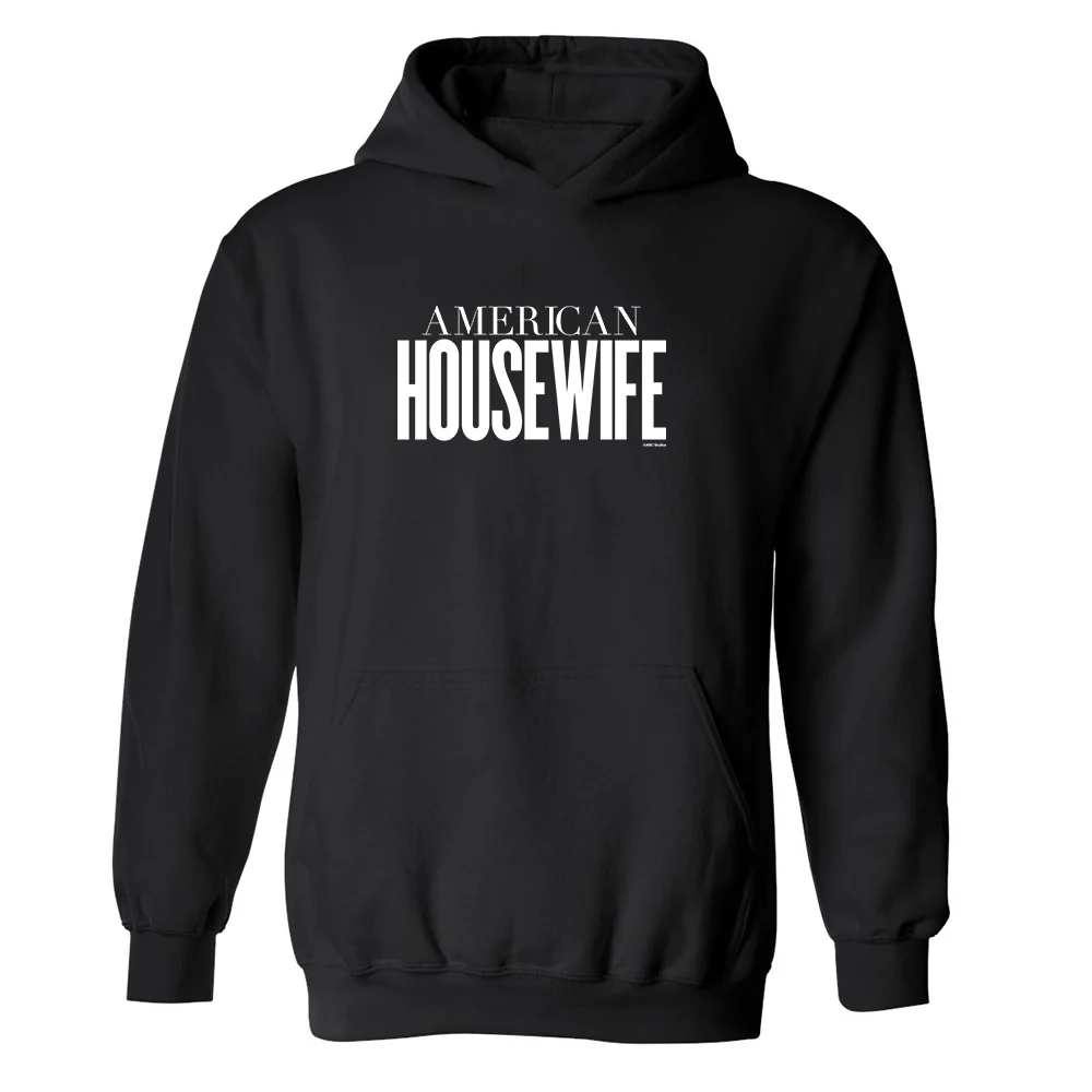 American Housewife Logo Fleece Hooded Sweatshirt - Image 4