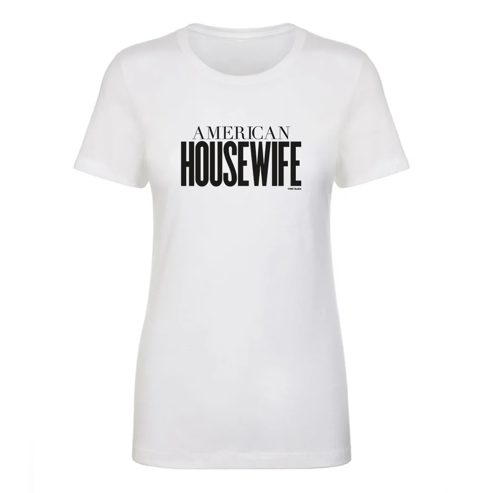 American Housewife Logo Women's Short Sleeve T-Shirt - Image 3