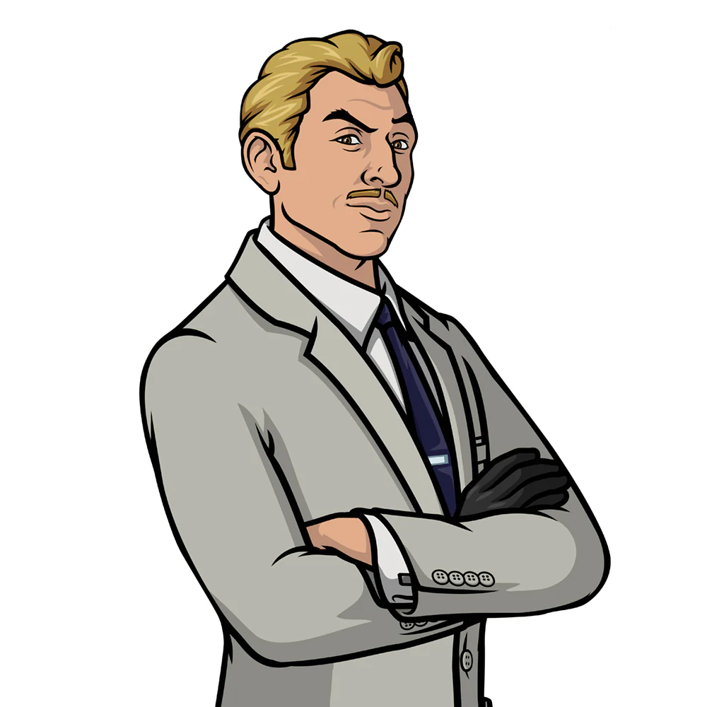 Archer Ray Gillette Cardboard Cutout Standee - Image 2