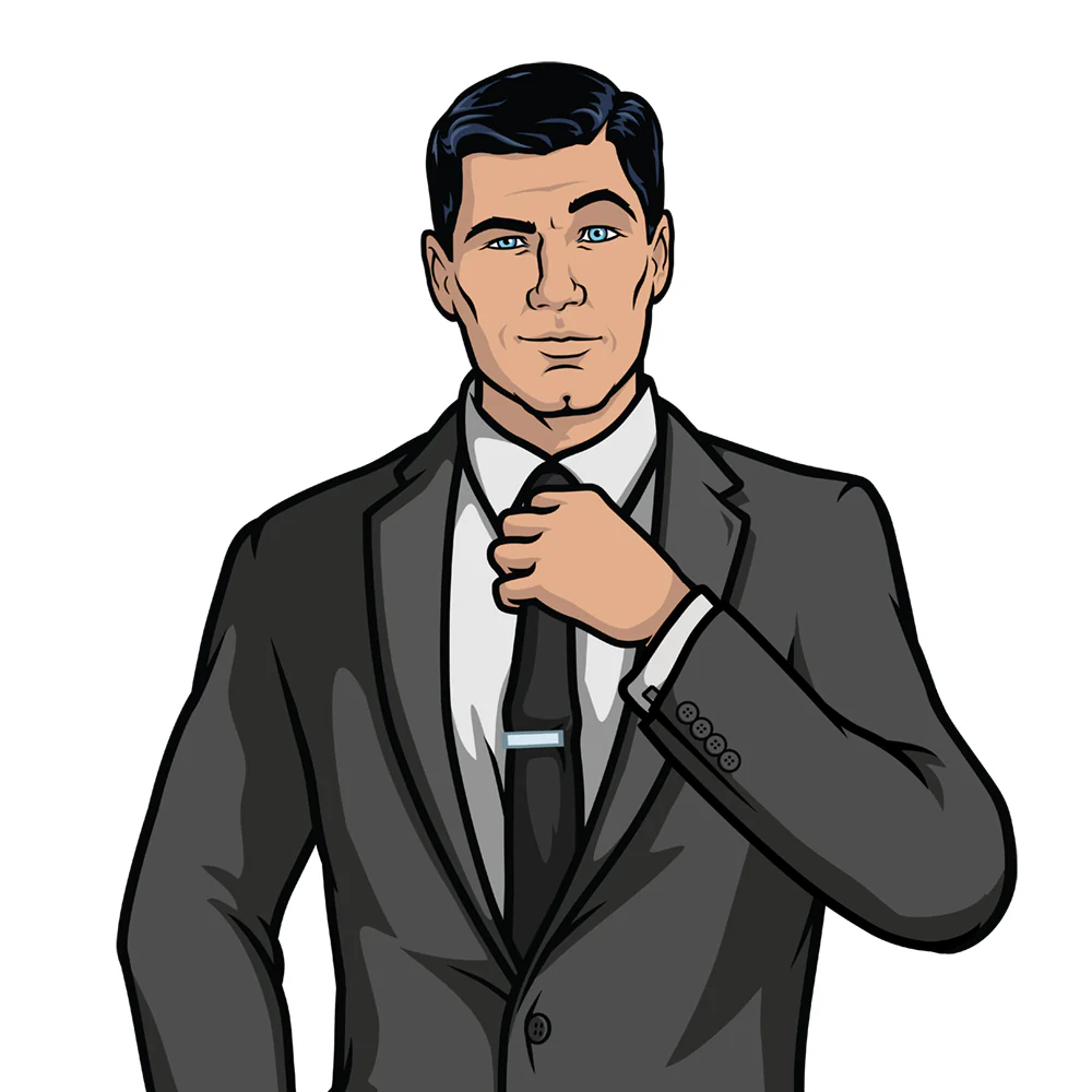 Archer Sterling Archer Cardboard Cutout Standee - Image 2