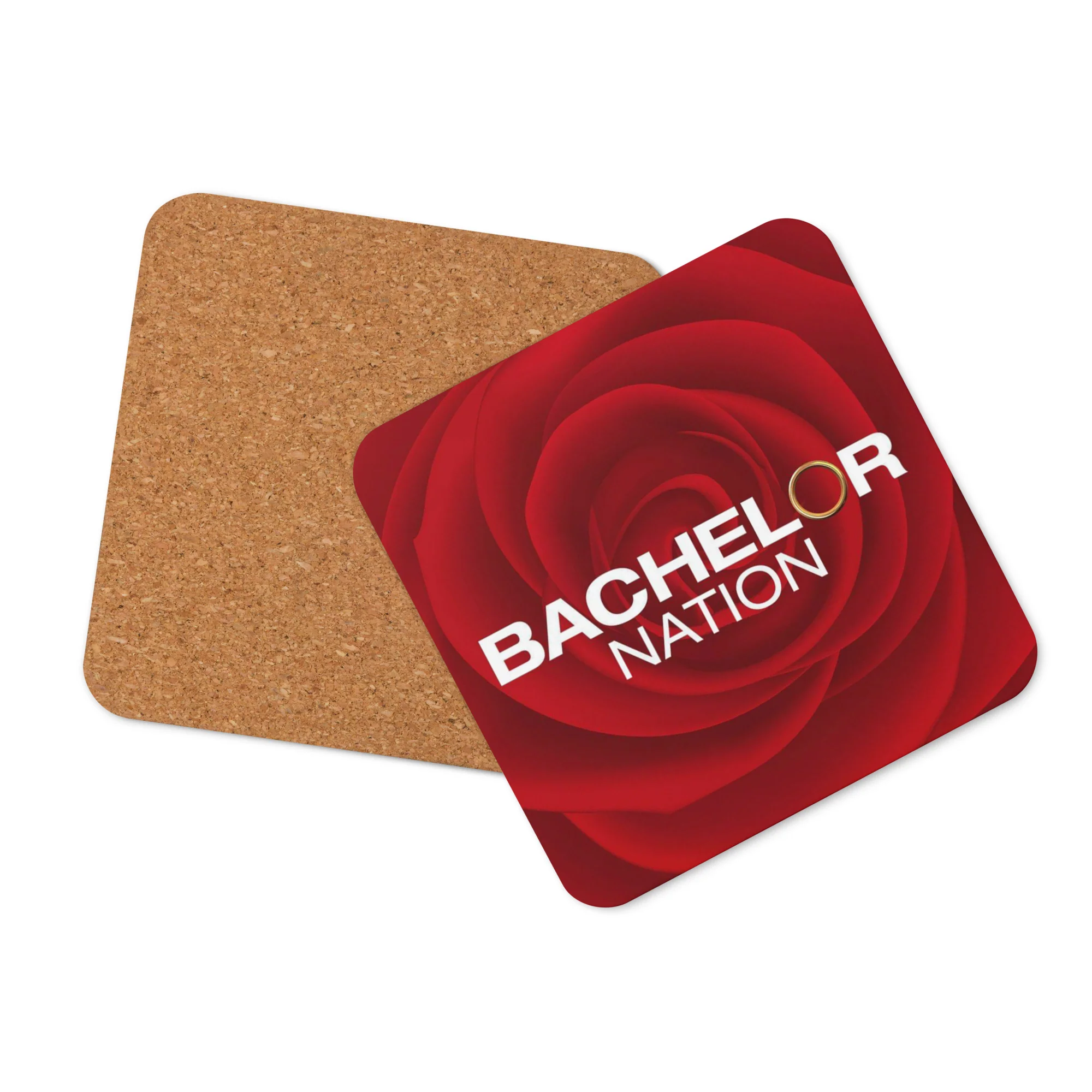 Bachelor Nation Logo Cork Back Coaster - Image 3