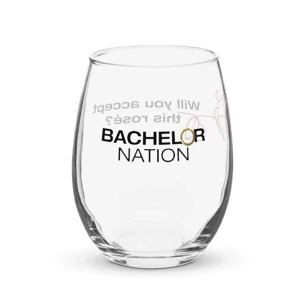 Bachelor Nation Wine Glass Will You Accept This Rose? - Image 2