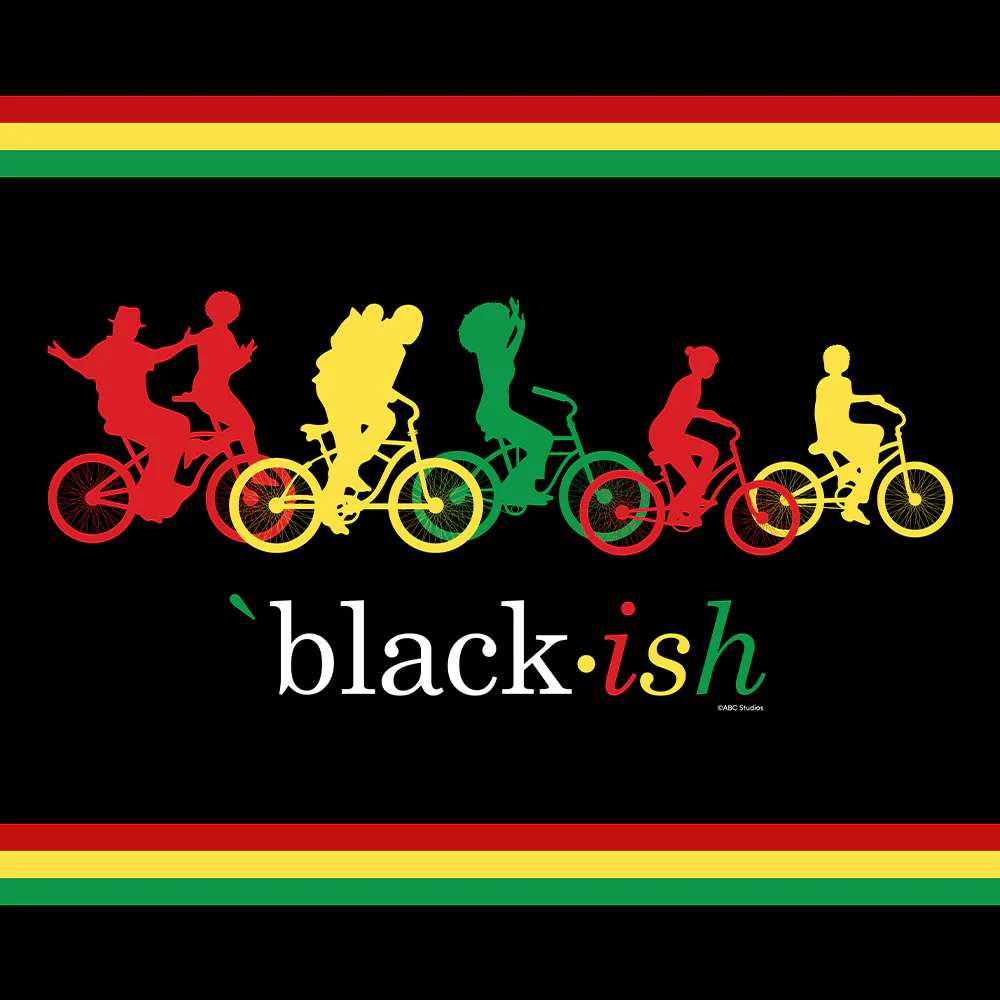 black-ish Black History Month Bicycle Logo Sherpa - Image 2