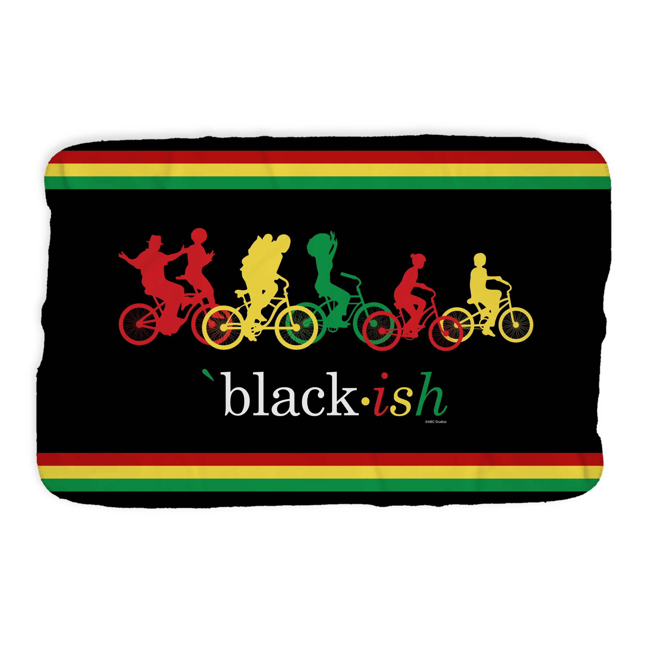 black-ish Black History Month Bicycle Logo Sherpa - Image 3