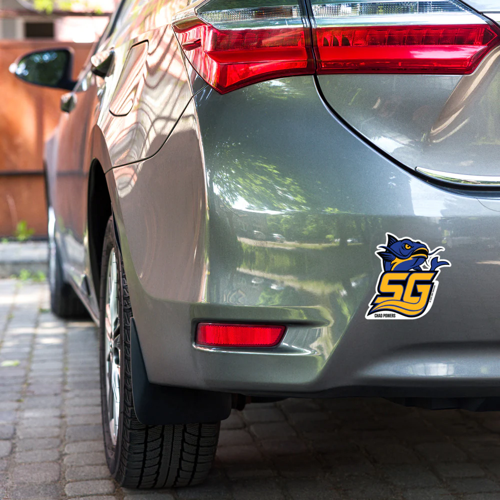 Chad Powers South Georgia Catfish Logo Sticker - Image 3