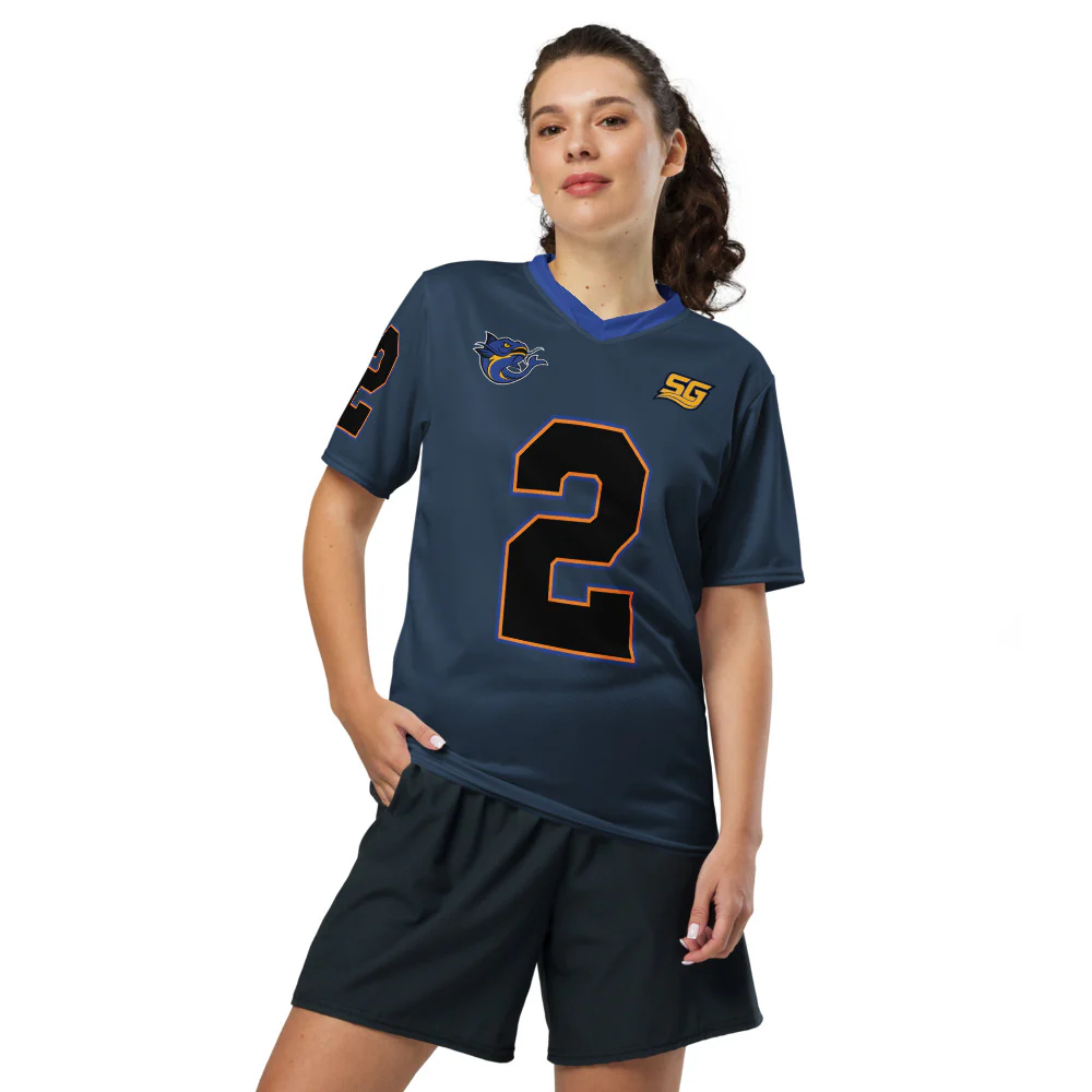 Chad Powers South Georgia Navy Football Jersey - Image 4