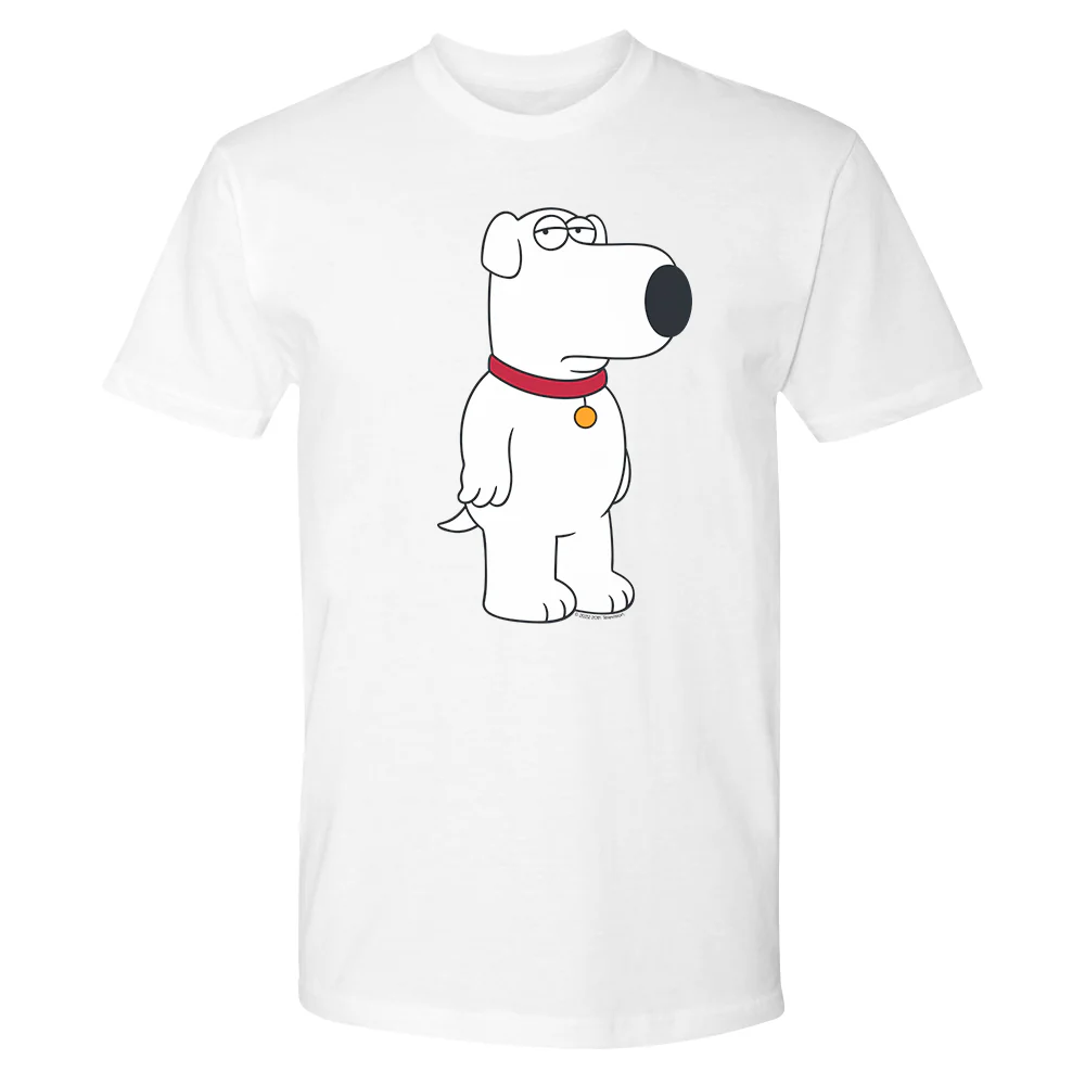Family Guy Brian Adult Short Sleeve T-Shirt