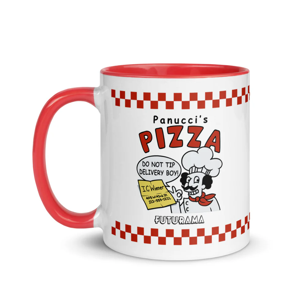Futurama Mug Panucci's Pizza