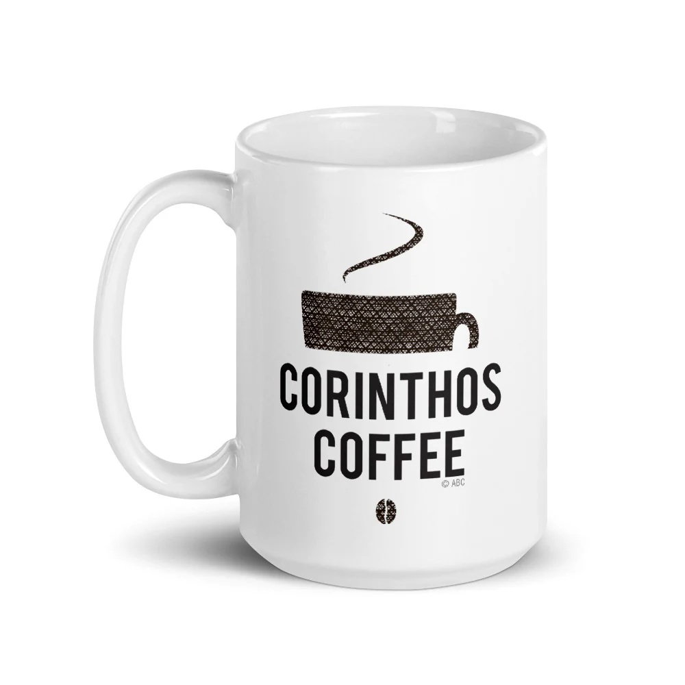 General Hospital Corinthos Coffee White Mug - Image 2