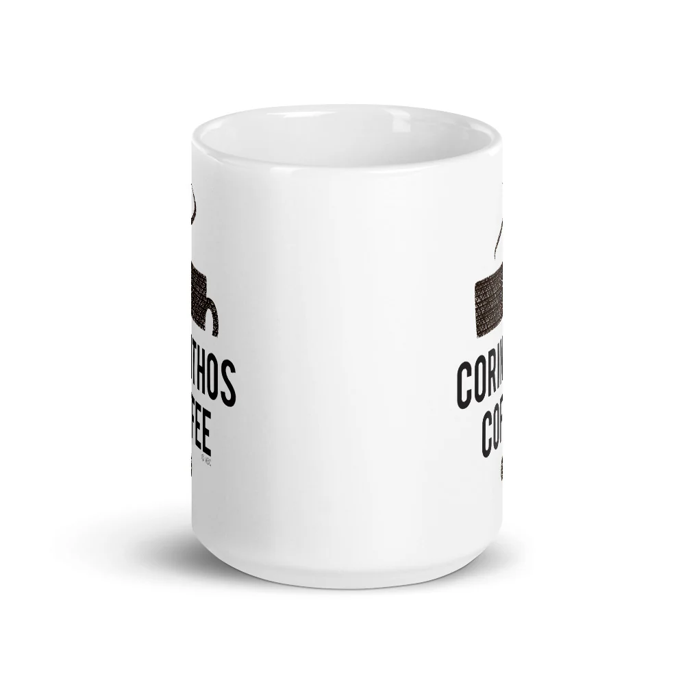 General Hospital Corinthos Coffee White Mug - Image 3