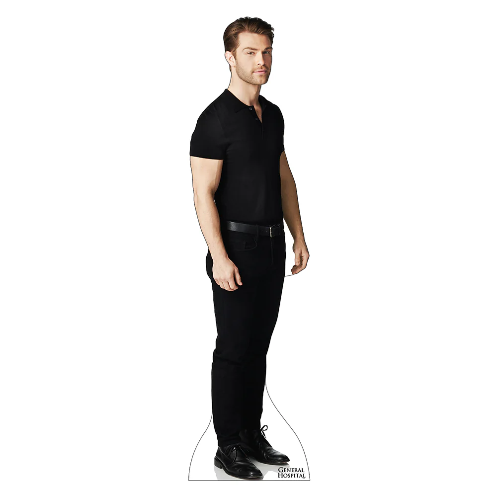 General Hospital Evan Hofer Standee