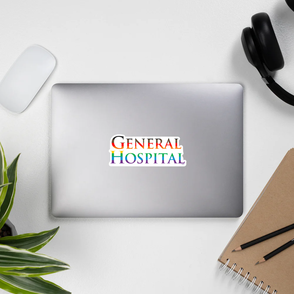 General Hospital Pride Logo Die Cut Sticker - Image 2