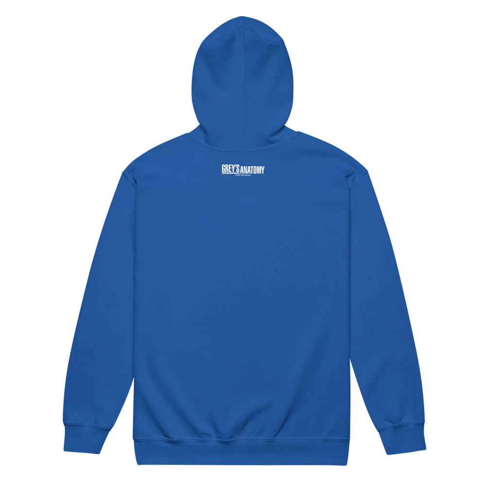 Grey's Anatomy Grey + Sloan Memorial Hospital Zip Hoodie - Image 2