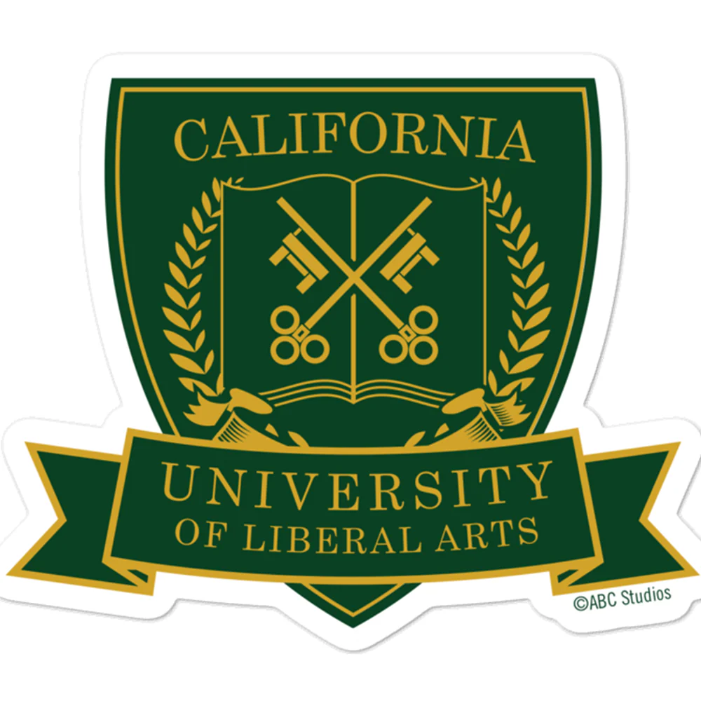 grown-ish California University of Liberal Arts Sticker - Image 2