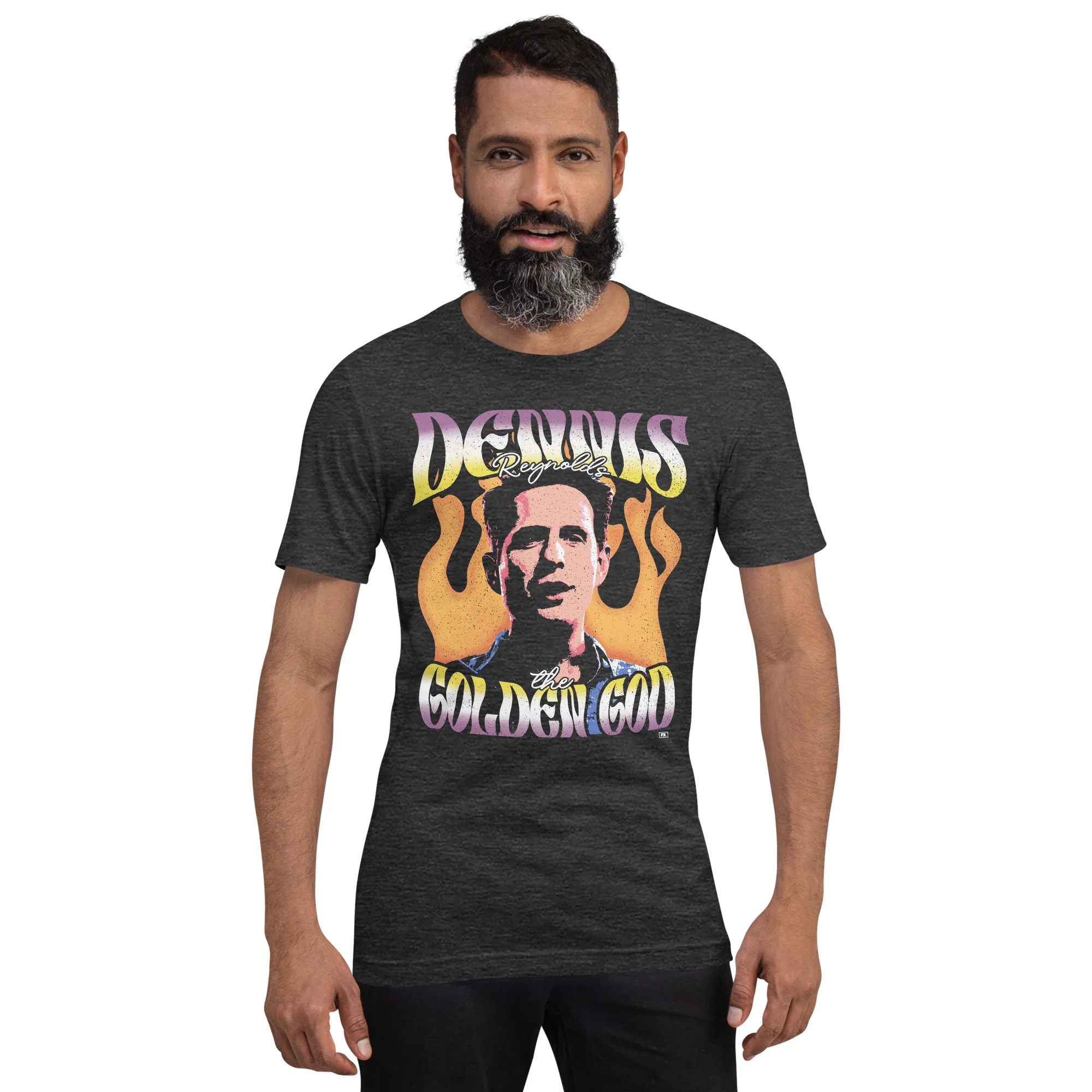It's Always Sunny in Philadelphia Dennis Reynolds The Golden God T-shirt - Image 3