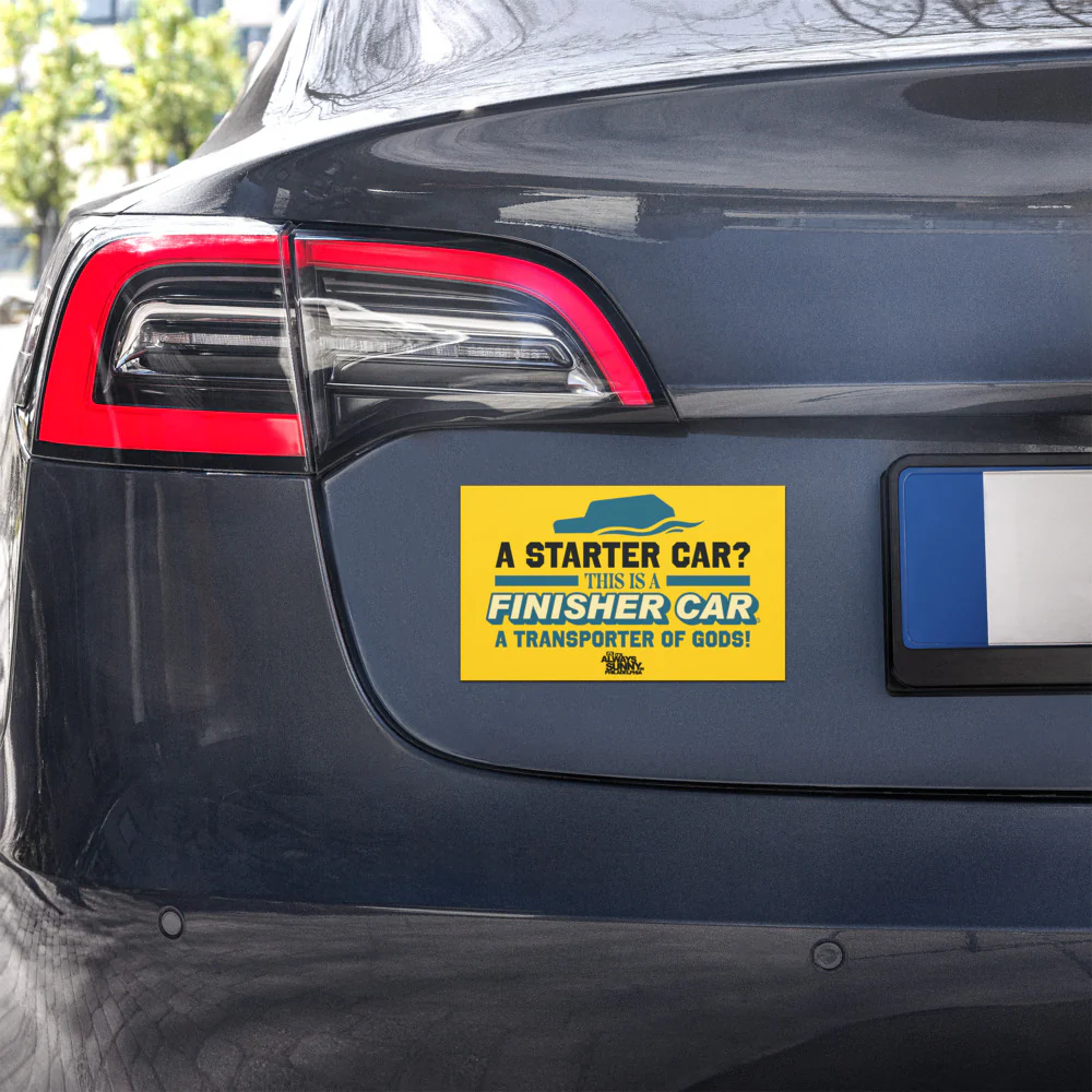 It's Always Sunny in Philadelphia Finisher Car Magnet - Image 3