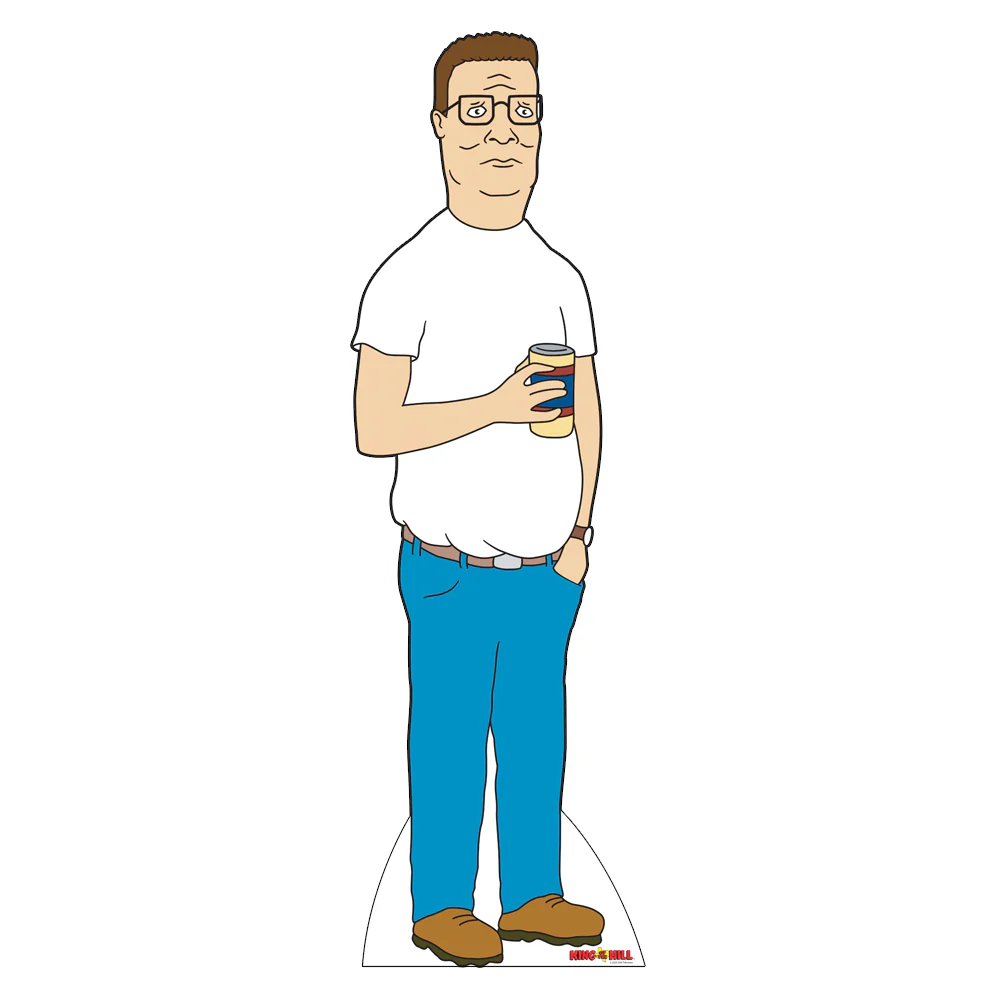 King of the Hill Cardboard Cutout Standee 4 Piece Bundle - Image 5