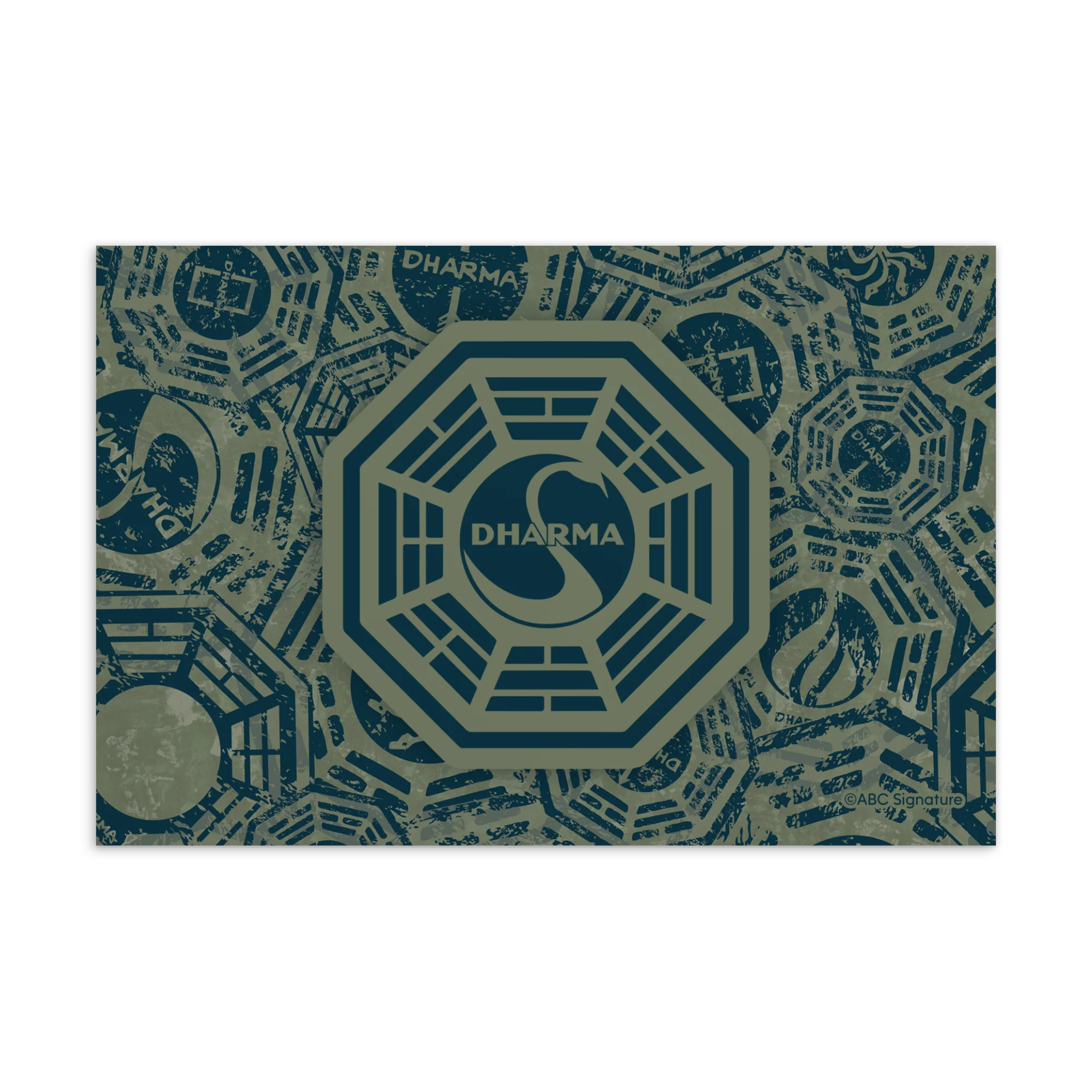 Lost Dharma Standard Postcard