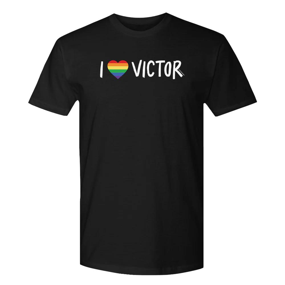 Love, Victor I Love Victor Adult Short Sleeve T-Shirt