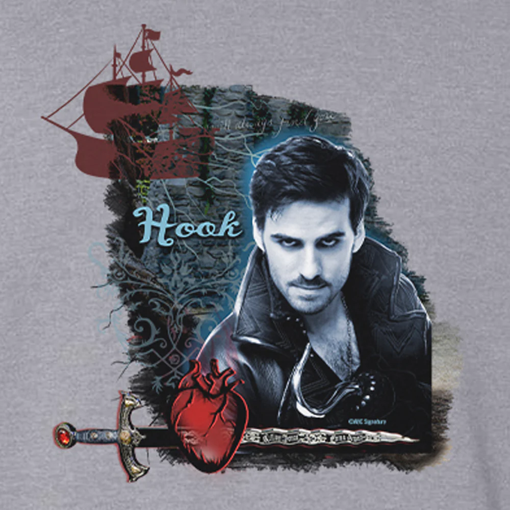 Once Upon a Time Hook Fleece Crewneck Sweatshirt - Image 2