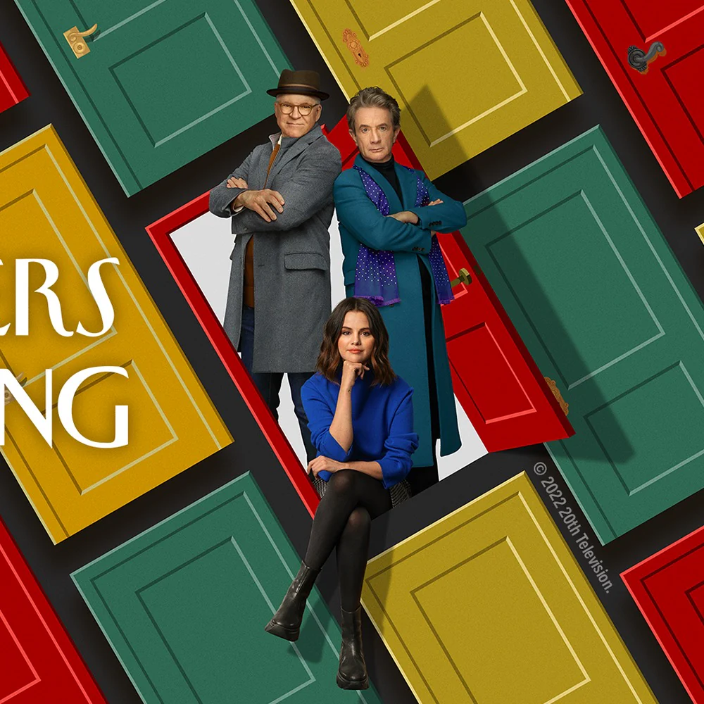 Only Murders In The Building Season 2 Key Art Black Mug - Image 2