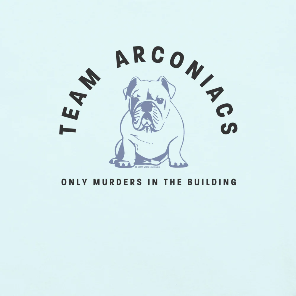 Only Murders in the Building Team Arconiacs Comfort Colors T-Shirt - Image 2