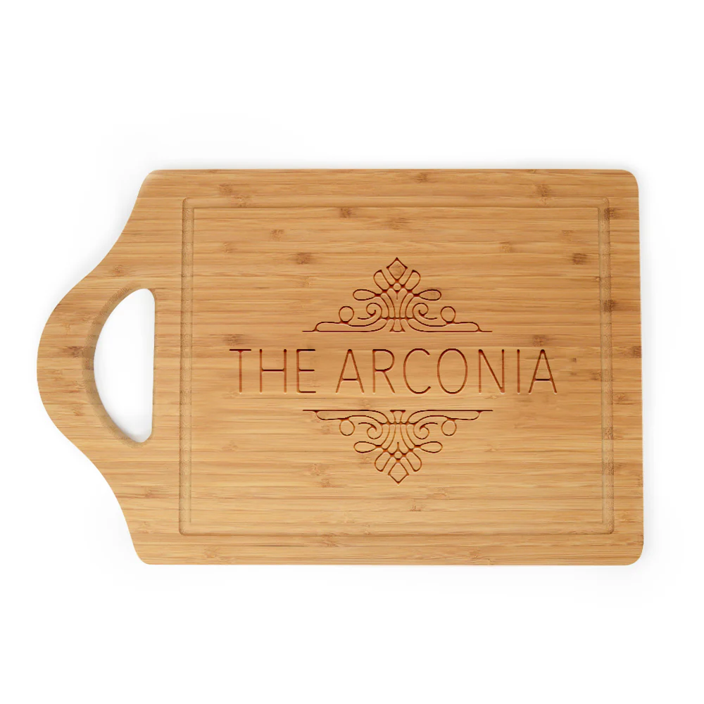 Only Murders in the Building The Arconia Laser Engraved Cutting Board