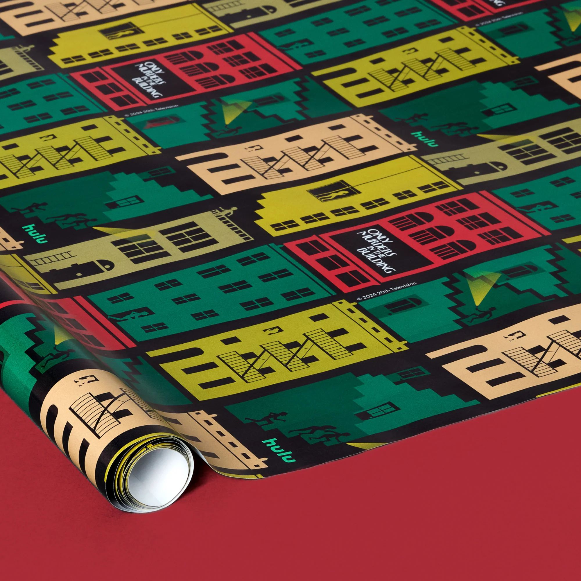 Only Murders in the Building The Arconia Wrapping Paper