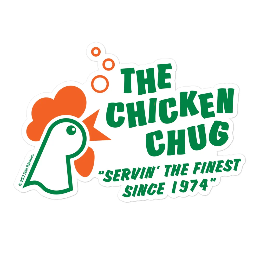 Only Murders In The Building The Chicken Chug Sticker