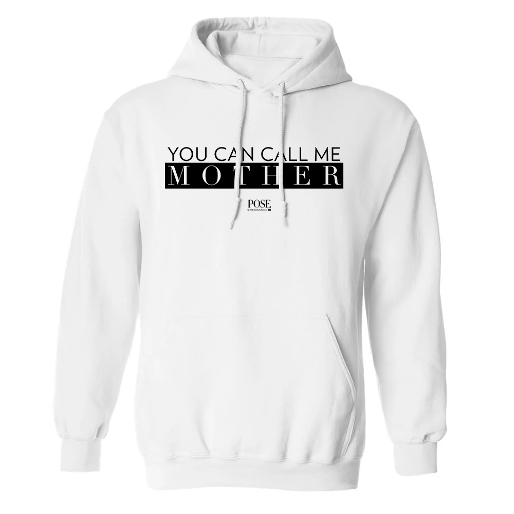 POSE You Can Call Me Mother Fleece Hooded Sweatshirt