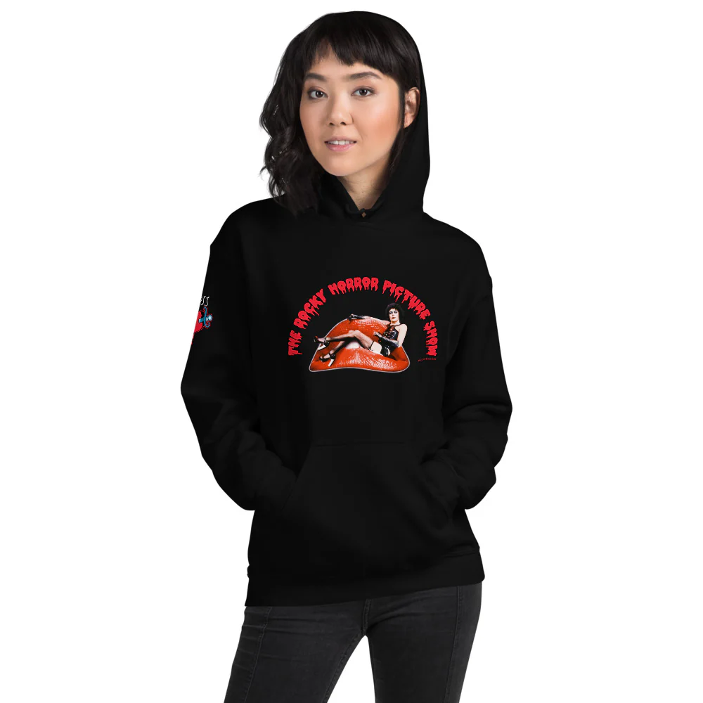 The Rocky Horror Picture Show 50th Anniversary Frank Boss Tattoo Hoodie - Image 3