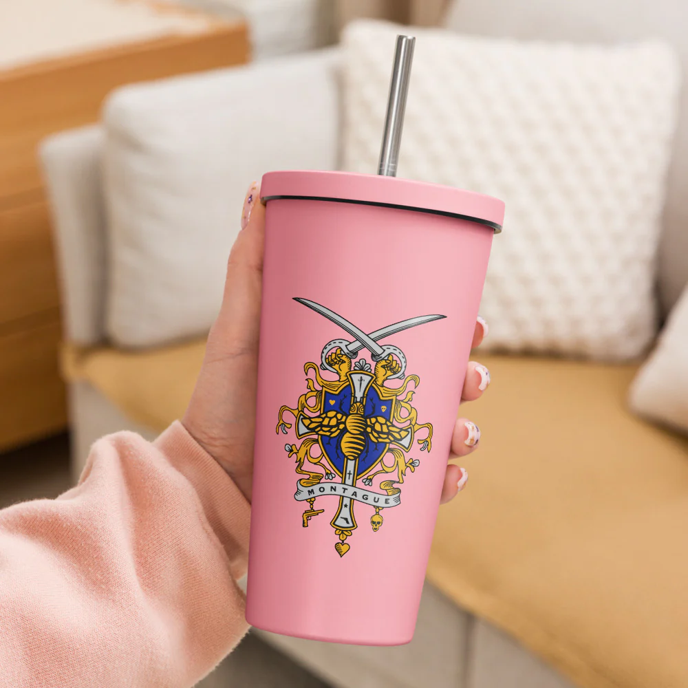 Romeo and Juliet Emblems Insulated Tumbler - Image 7