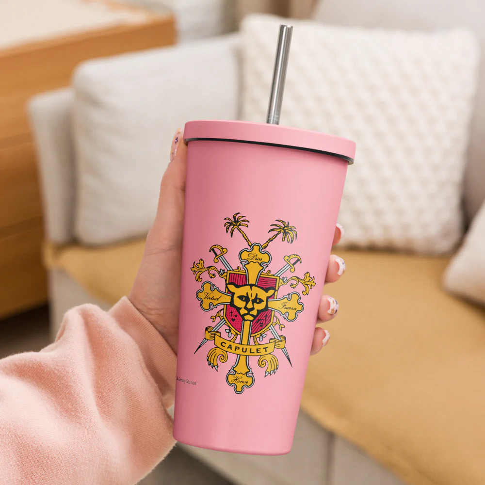 Romeo and Juliet Emblems Insulated Tumbler - Image 8