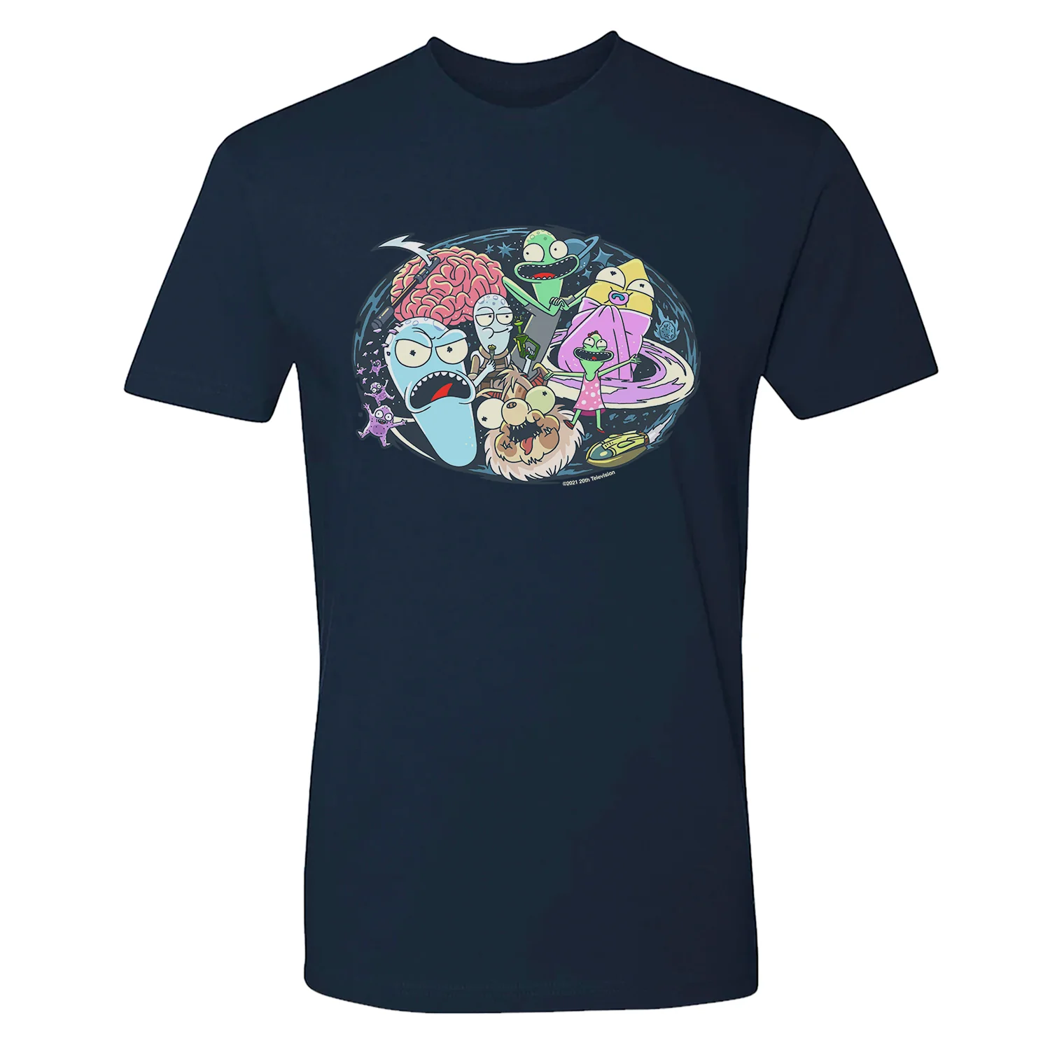 Solar Opposites Group Illustration Adult Short Sleeve T-Shirt - Image 3