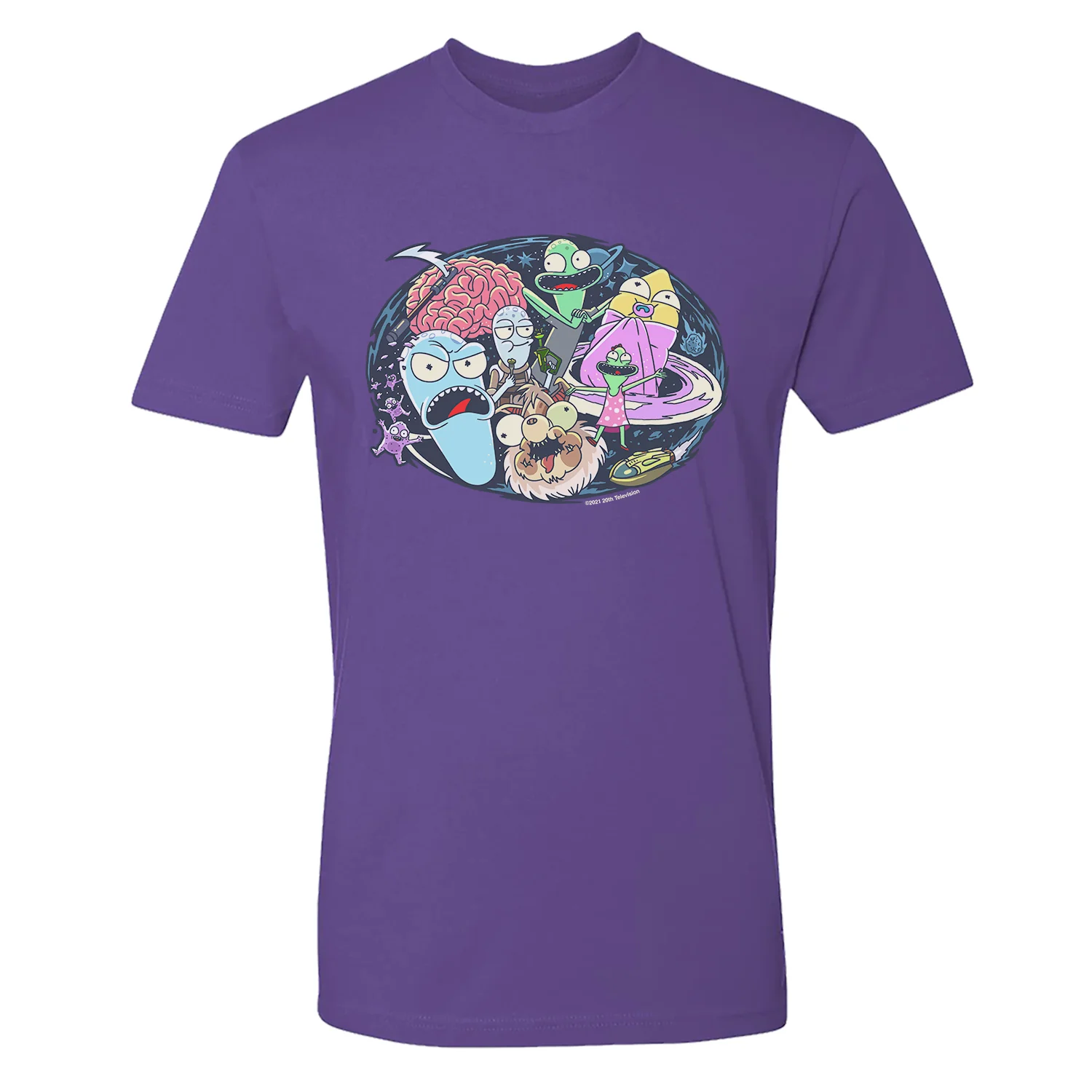 Solar Opposites Group Illustration Adult Short Sleeve T-Shirt - Image 6