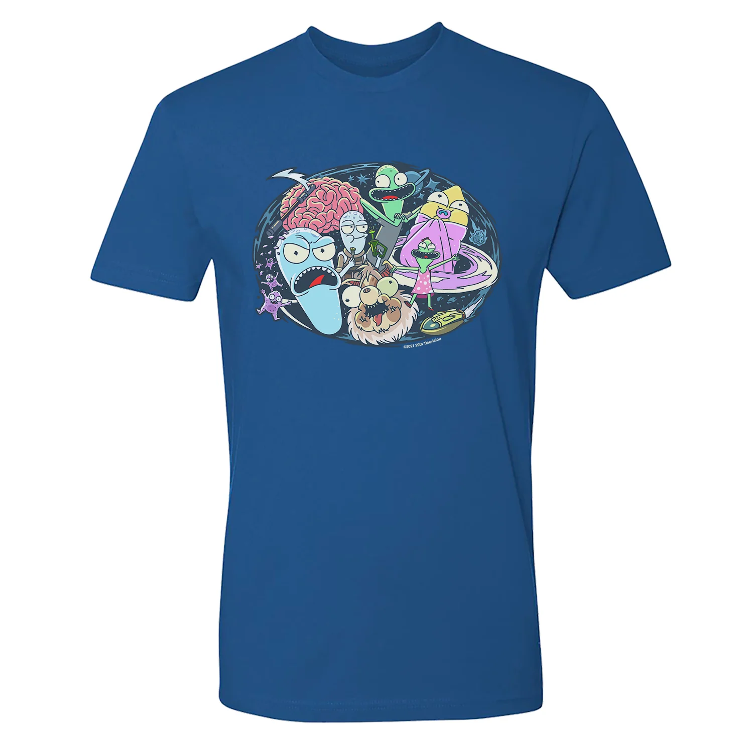 Solar Opposites Group Illustration Adult Short Sleeve T-Shirt - Image 7