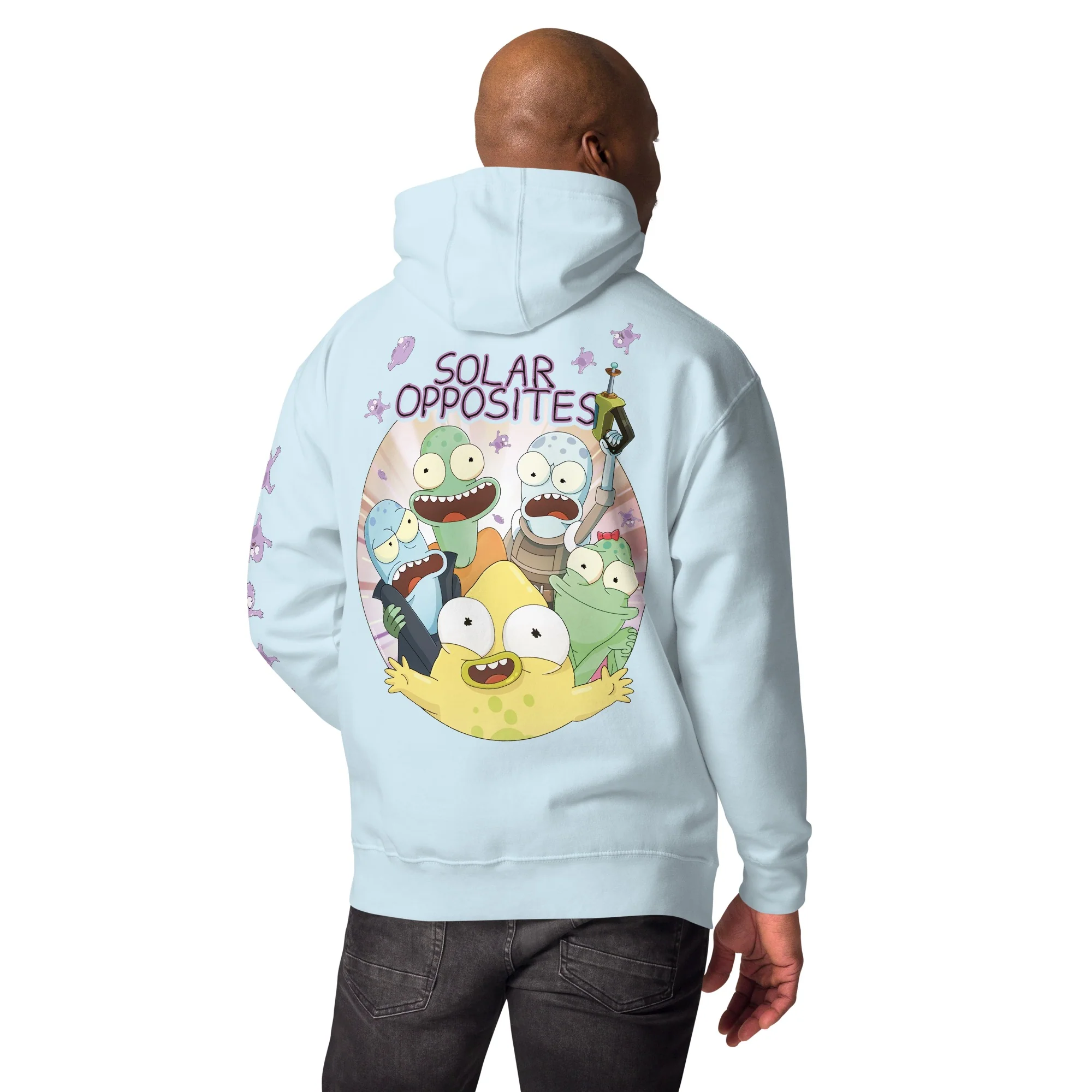 Solar Opposites Season 4 Key Art Adult Hoodie - Image 6