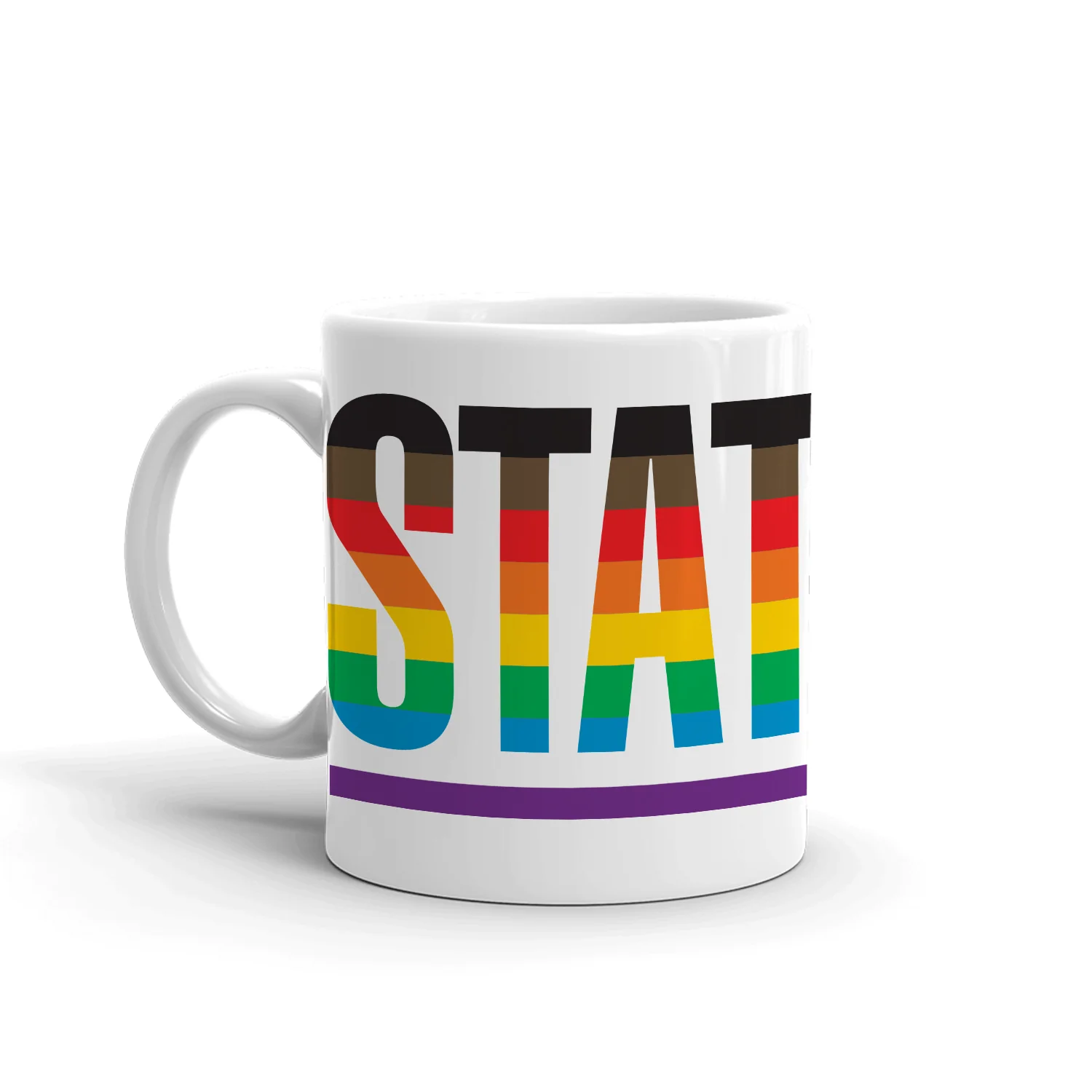 Station 19 Pride Logo White Mug