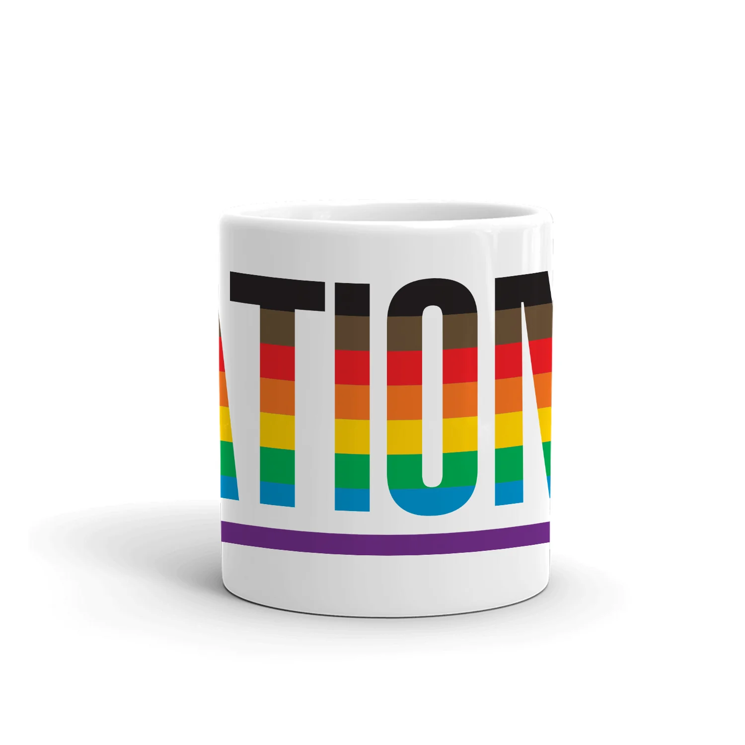 Station 19 Pride Logo White Mug - Image 2