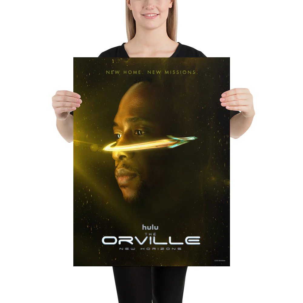 The Orville Lt. Commander John LaMarr Premium Satin Poster - Image 2