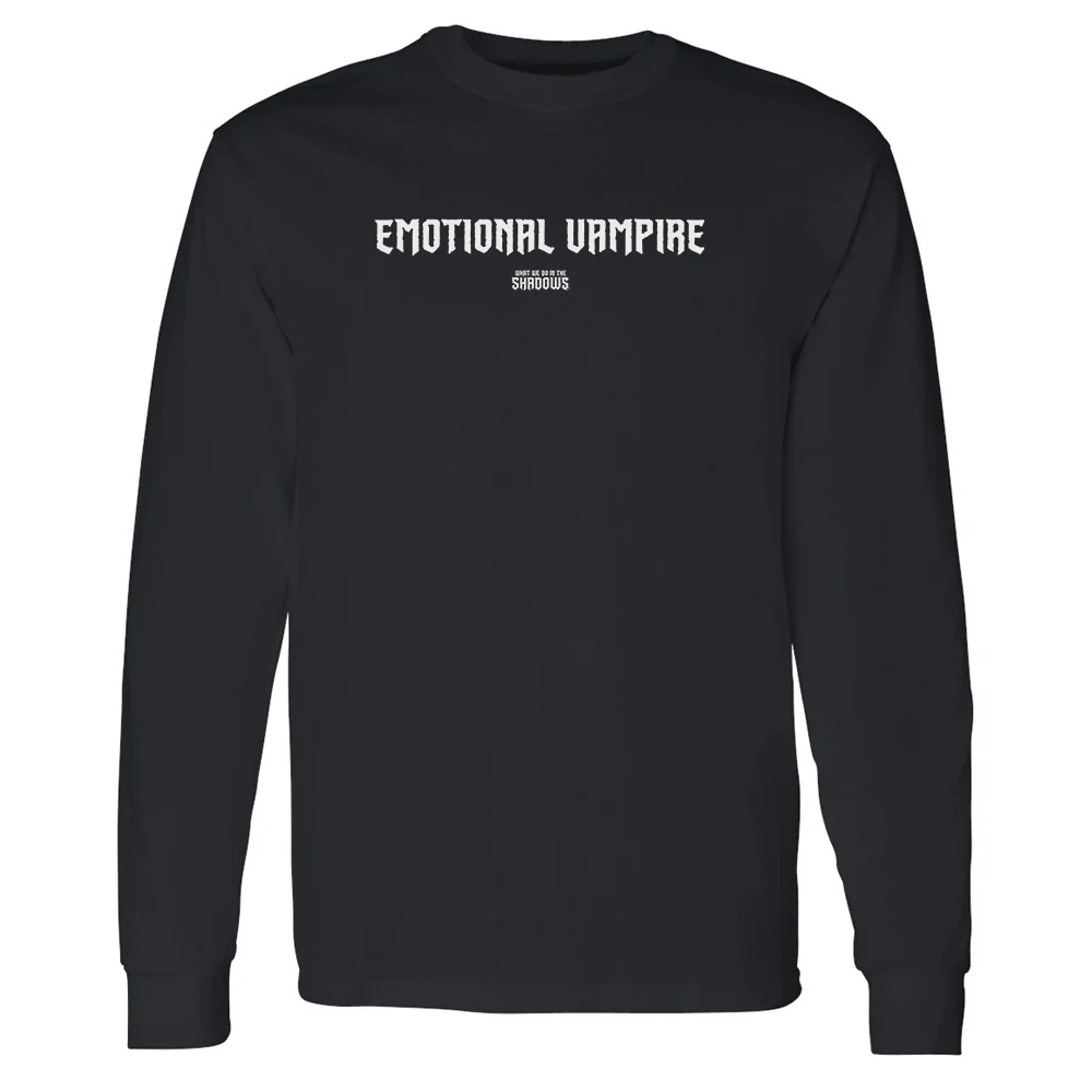 What We Do in the Shadows Emotional Vampire Adult Long Sleeve T-Shirt - Image 3