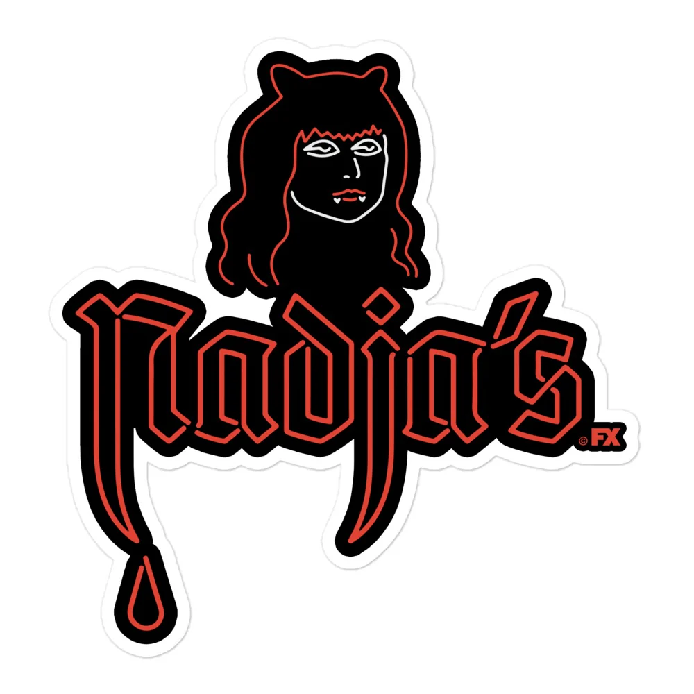 What We Do in the Shadows Nadja's Club Die Cut Sticker